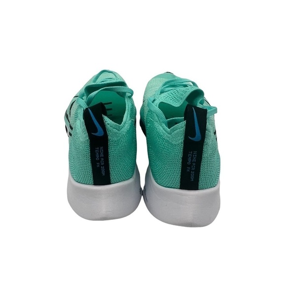 Nike Air Zoom Tempo Flyknit Turquoise Lace Up Sneakers Size 4.5 Youth - Picture 7 of 8